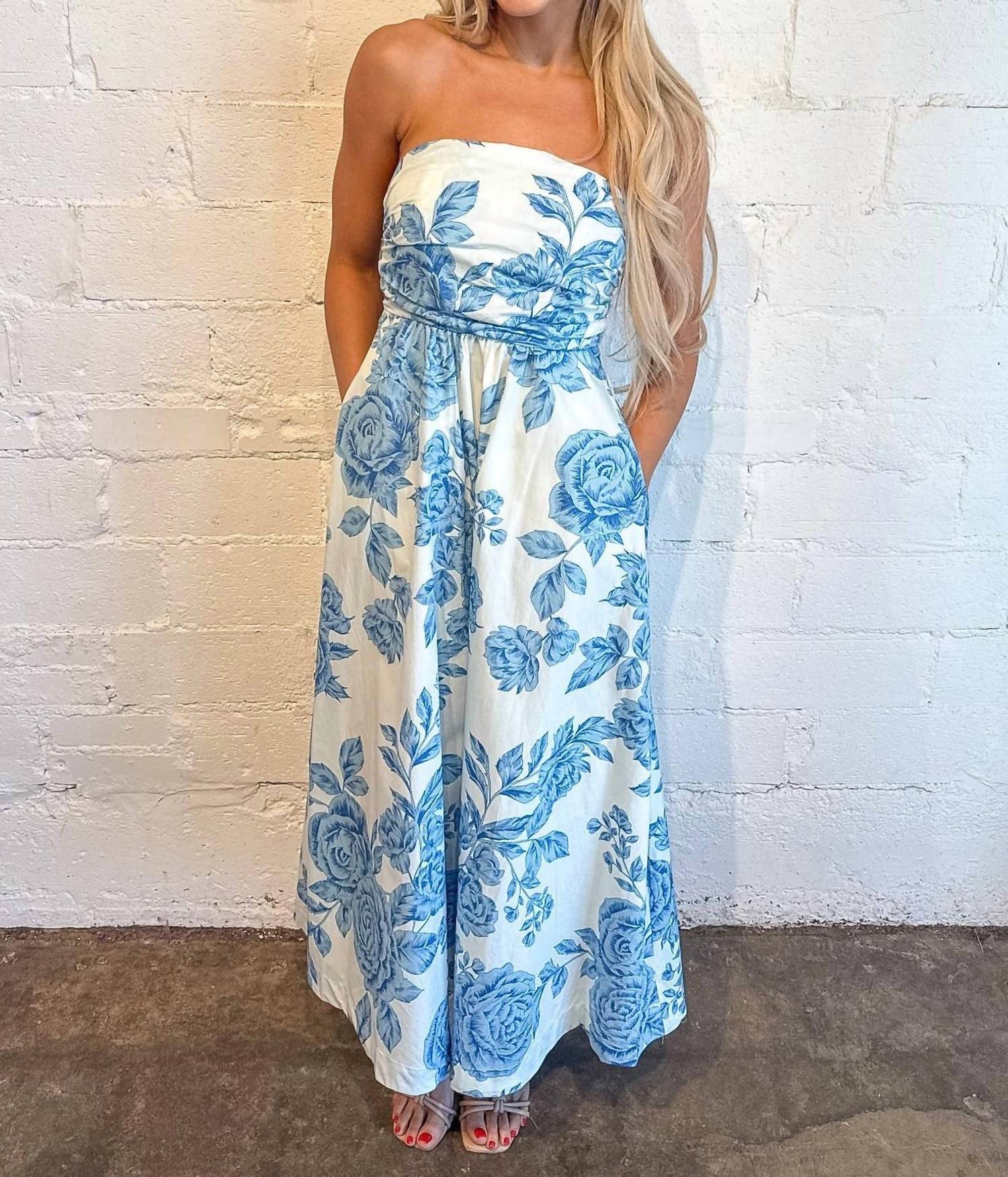 Adeline - Kyra Strapless Dress