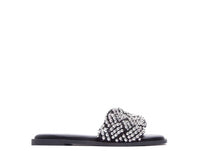 Qupid - Women's Beaded Slides