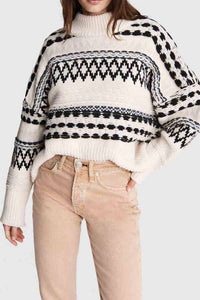 Rag & Bone - Willow All Over Fairisle Sweater