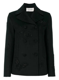 Valentino - Butterfly-embroidered Coat