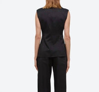 Helmut Lang - JACQUARD SATIN VEST