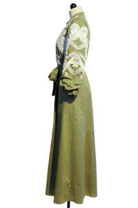 Caballero - Women's Cat Embroidery Maxi Dress