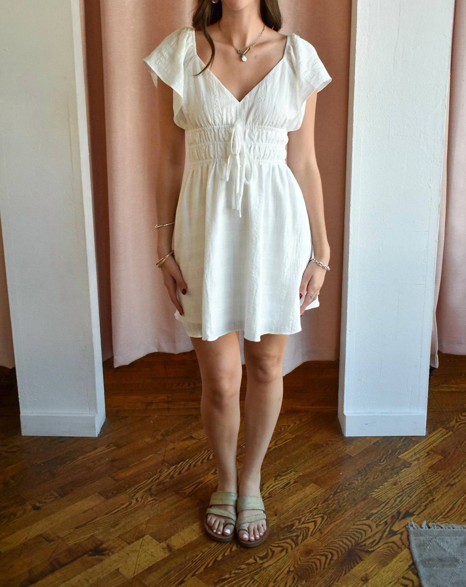 Sage The Label - Salt Air Textured Mini Dress