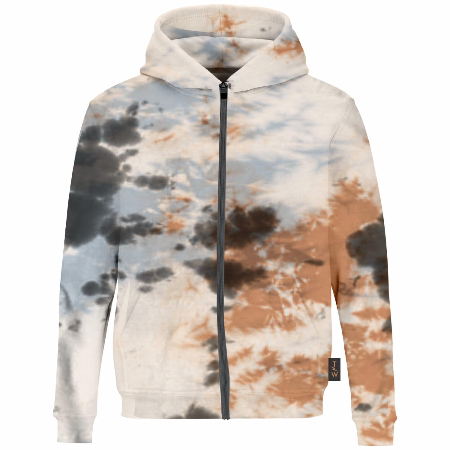 Tiny Whales - Zipper Hoodie