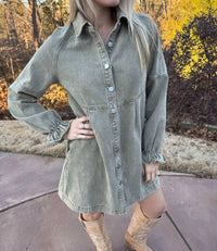 So Me - Olivia Shirt Dress