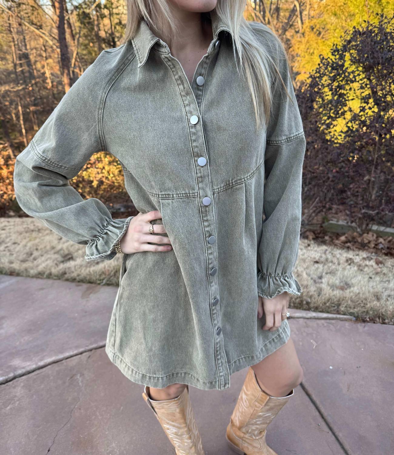 So Me - Olivia Shirt Dress