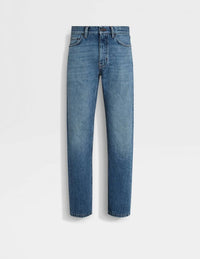 Zegna - Men's Stone-washed Roccia Jean