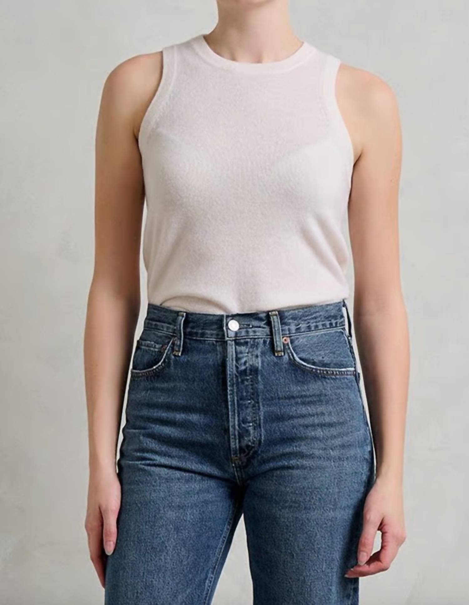 Crush Cashmere - Ralph Racer Tank Top