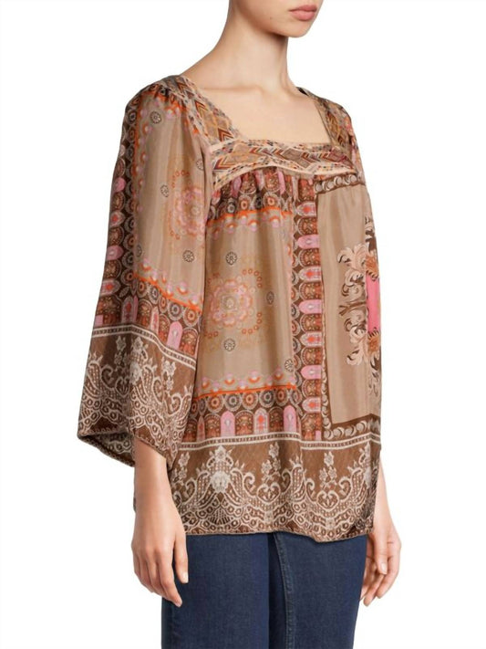 Johnny Was - Flora Lace Silk Blouse