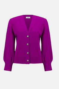 Joseph Ribkoff - Rhinestone Button Sweater