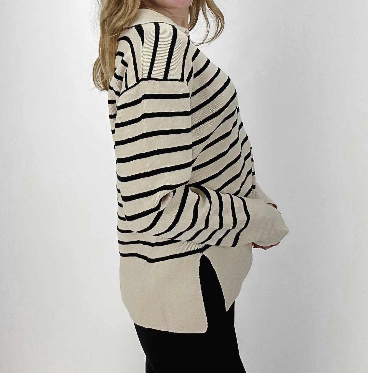 Astrid - Cammie Striped Sweater