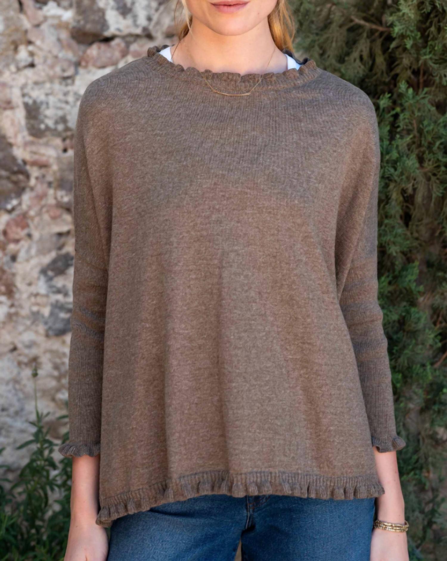 Mersea - Ruffley Catalina Cotton Sweater