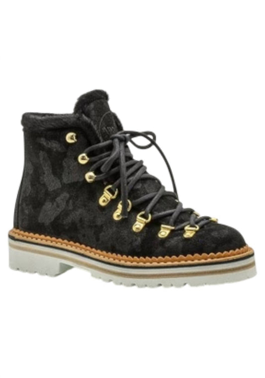 Fracap - Women's Suede Lace Up Boots