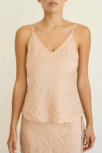 Brazeau Tricot - Crinkle Cami Top