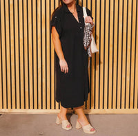 Tribal - Flowy Shirt Dress