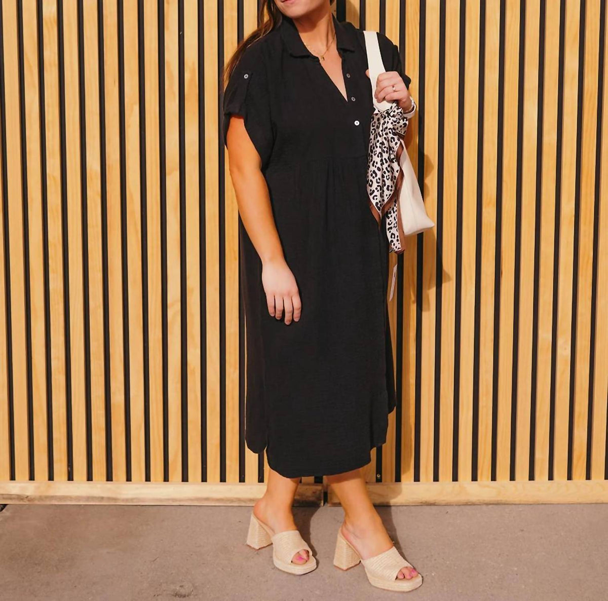 Tribal - Flowy Shirt Dress