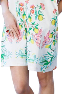 House Of Mbr - Lemon Soiree Bouvier Dress Short