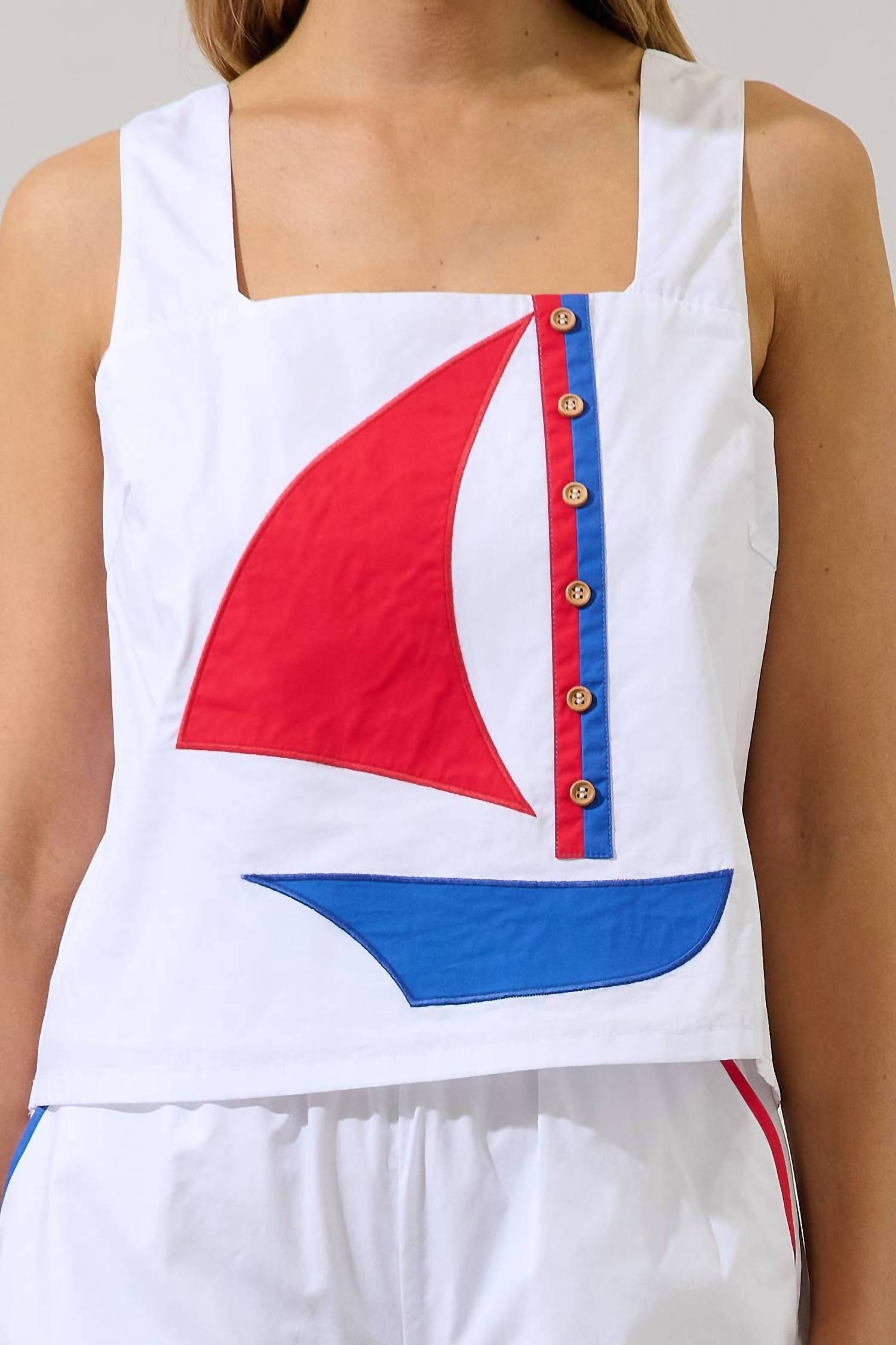 Sugarlips - Sallie Sleeveless Top