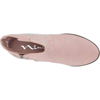 Nina Girls Sariah Ankle Boots in blush suede - kids' boots - view 4