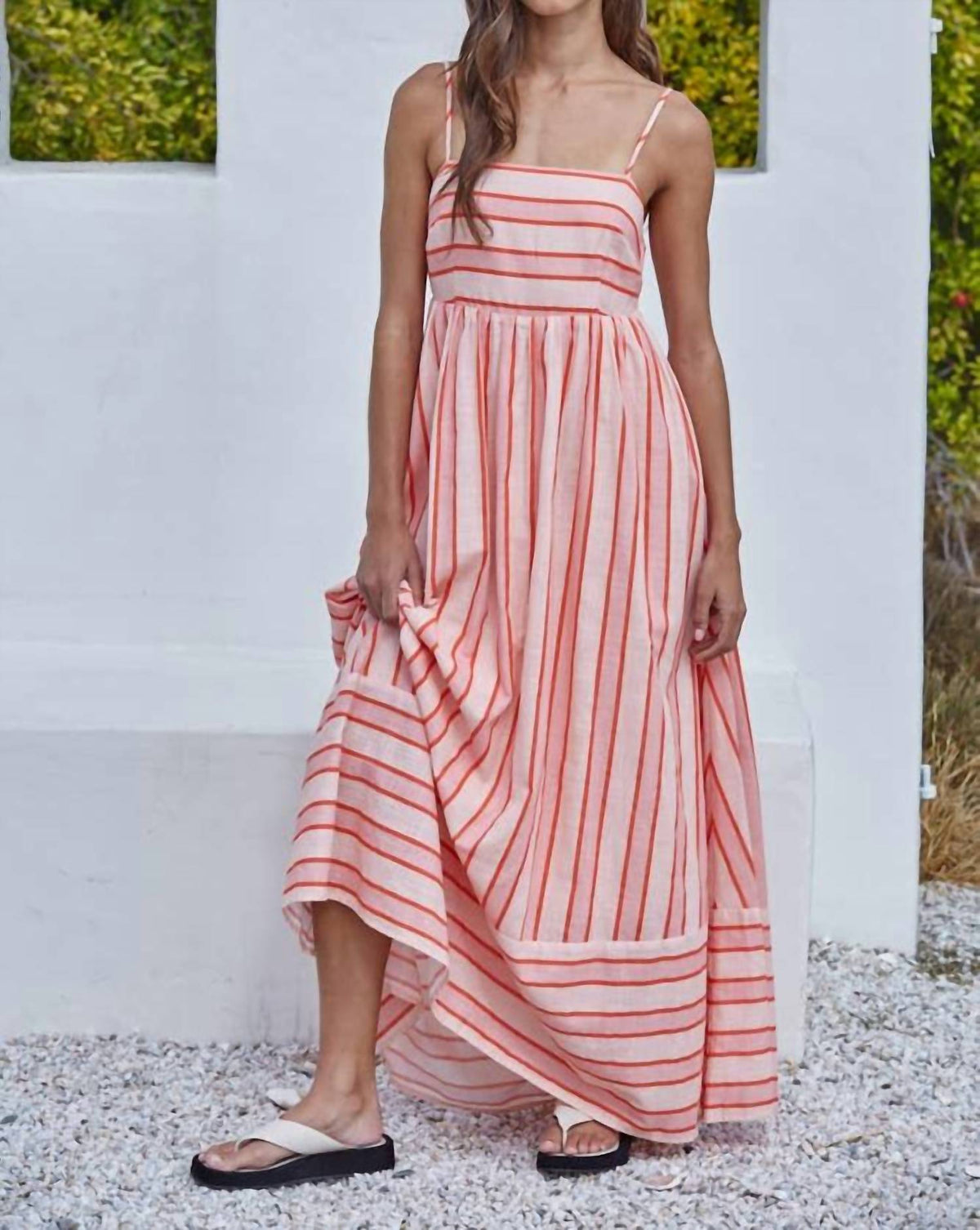 By Together - Striped Midi Dress