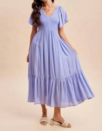 In-Loom - Modal Smocked Dress