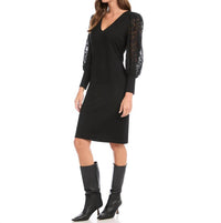 Karen Kane - Lace Sleeve Dress