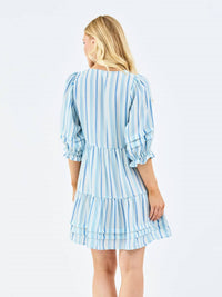Mary Square - Raya Harbor Lines Dress