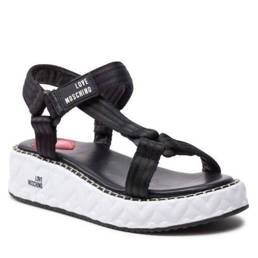 Love Moschino - WOMEN'S WEDGE SANDALS