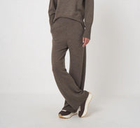 REPEAT cashmere Women's Pull-on Pants in cacao - women's pants