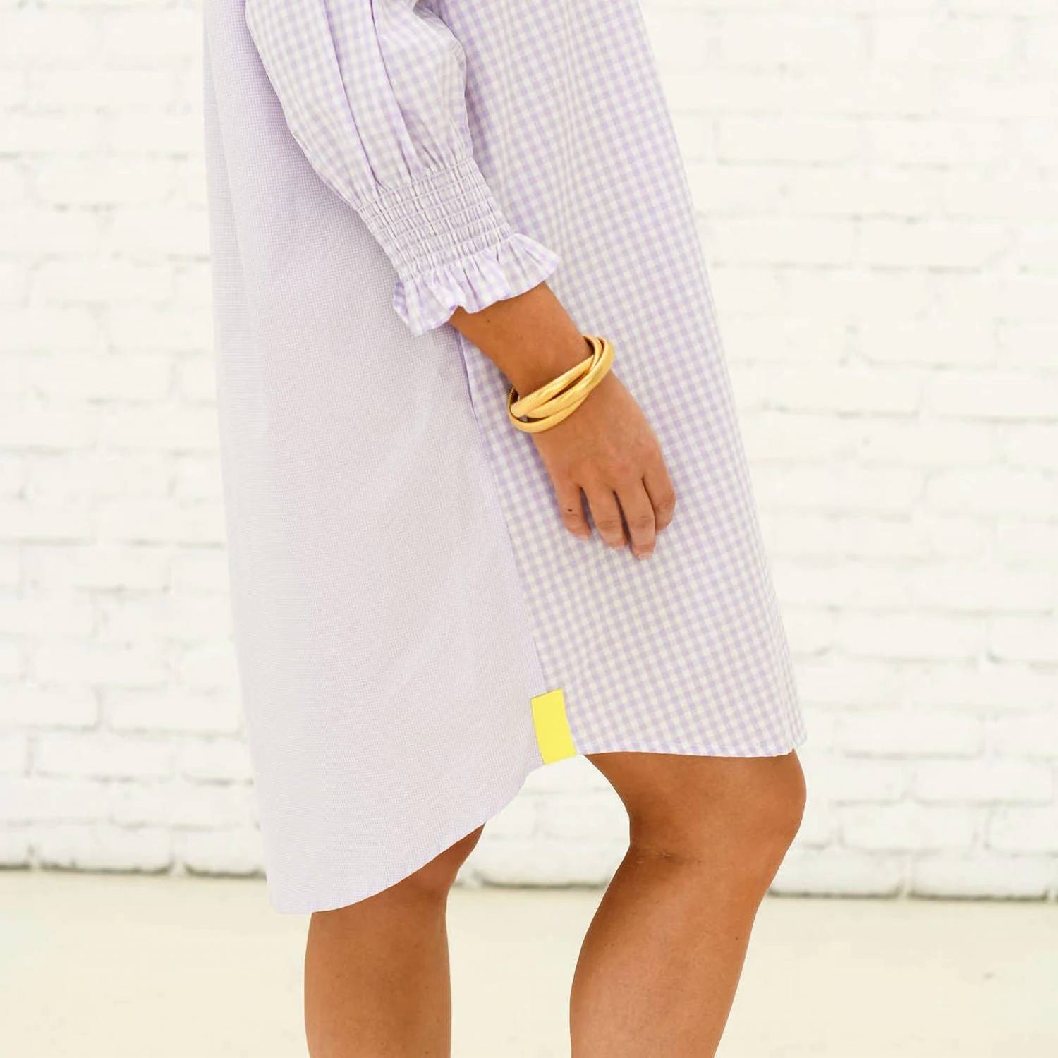 Caryn Lawn - Kimberly Opposite Gingham Mini Dress
