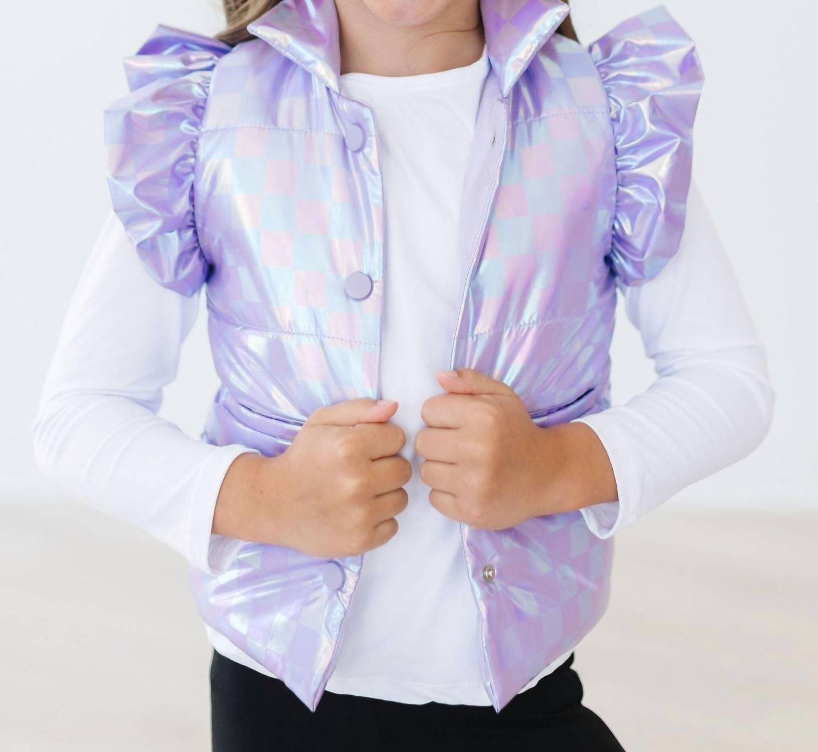 Mila & Rose - Girl's Haze Puffer Vest