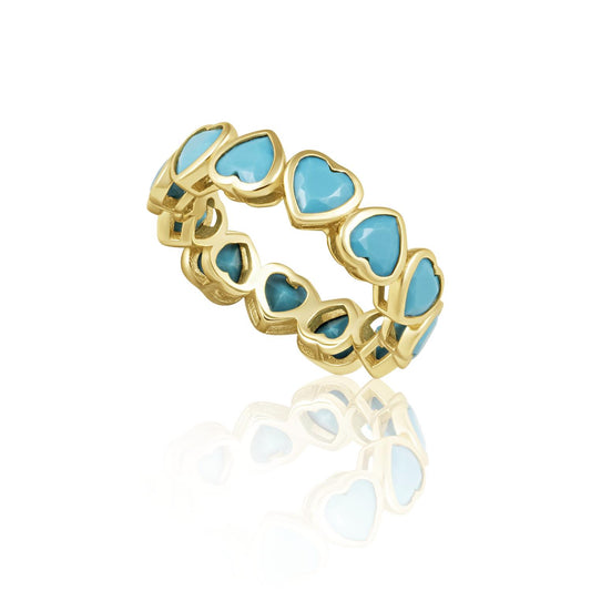 Sahira Jewelry Design - Women's Bezel Heart Ring