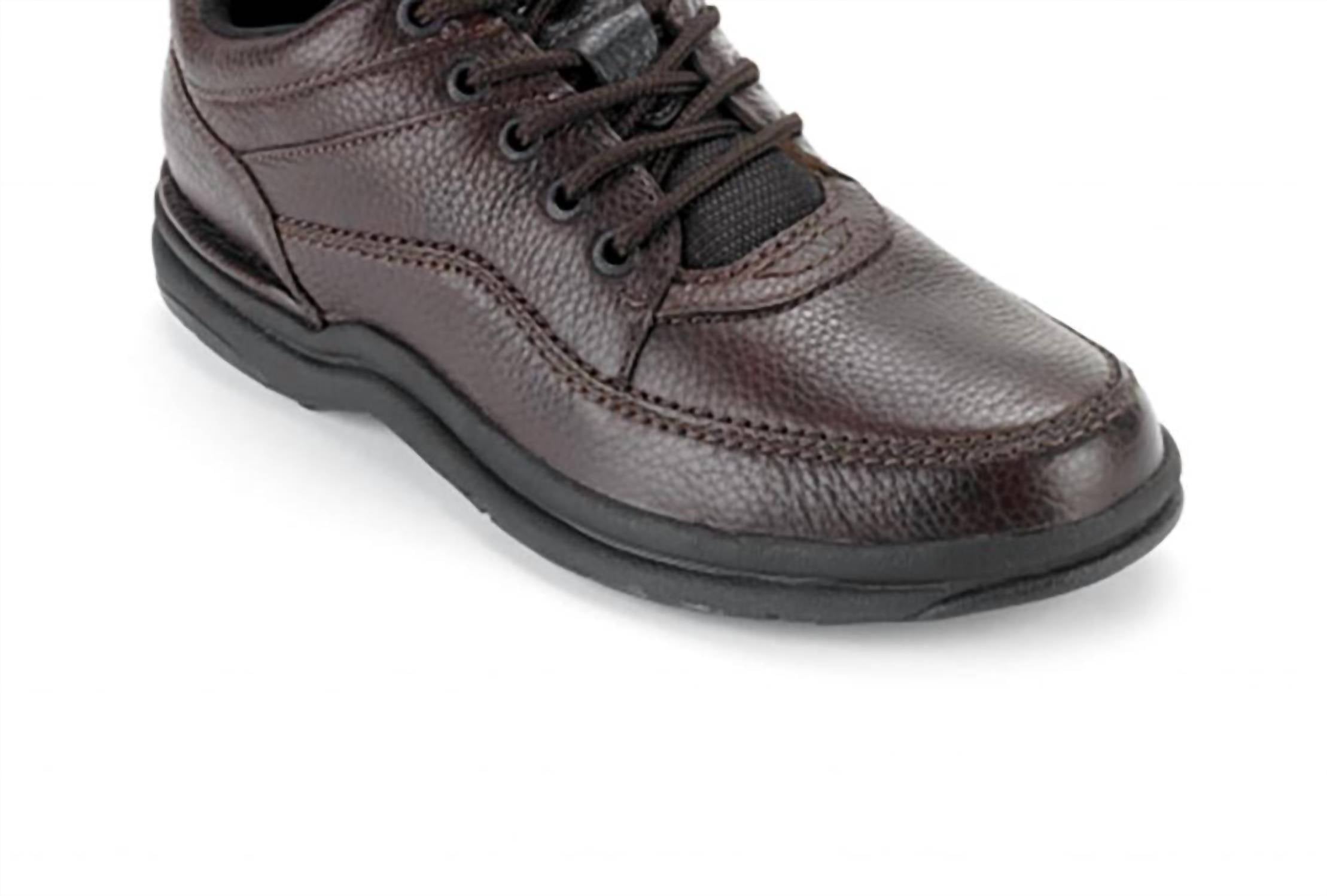 ROCKPORT Men's World Tour Classic Shoe in brown - men's shoe
