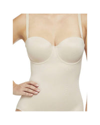 TC Fine Intimates Shape Away Convertible Bodybriefer in beige - women's shirt - detail view