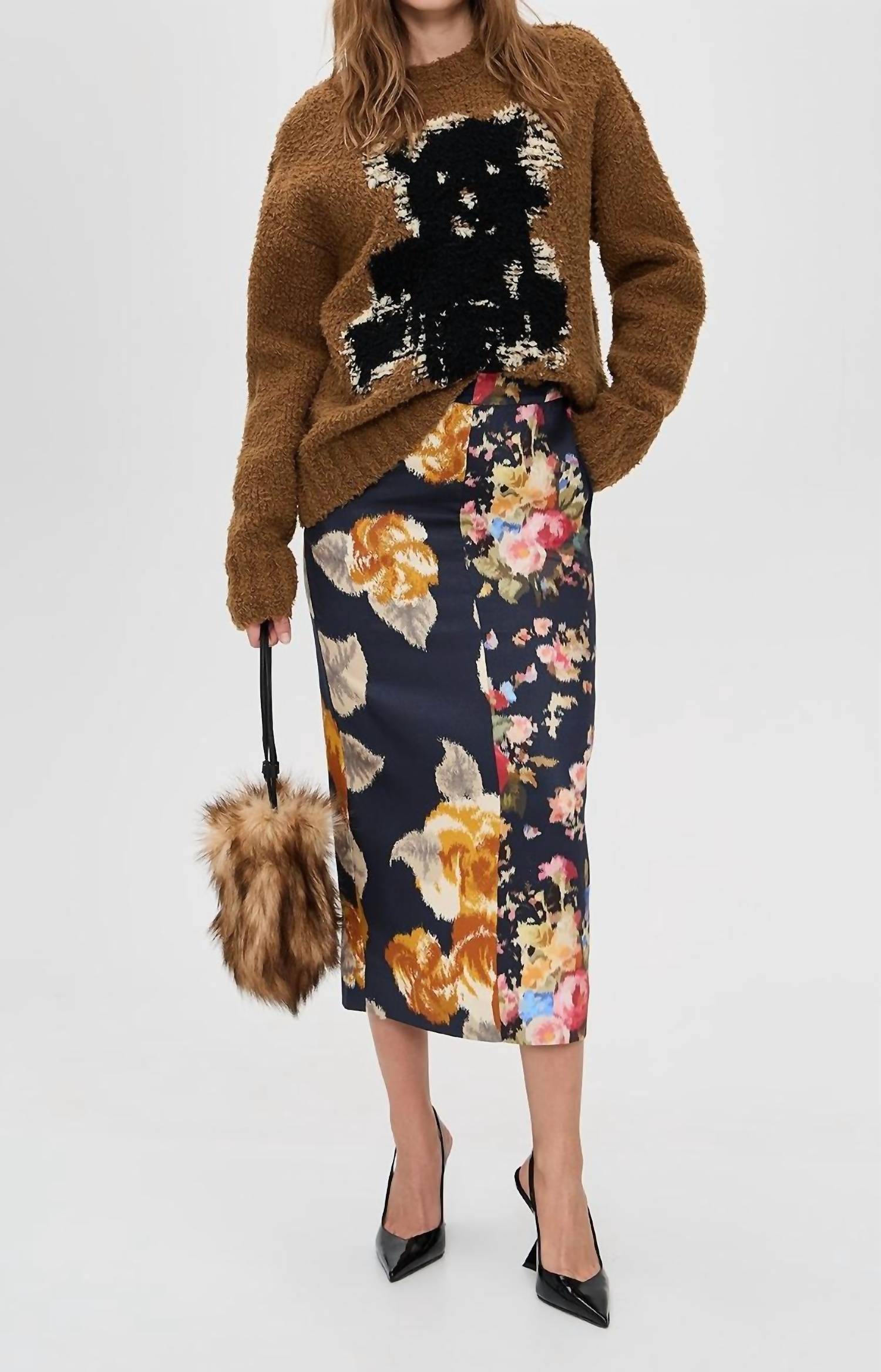 Essentiel Antwerp - Jonsea Midi Length Pencil Skirt