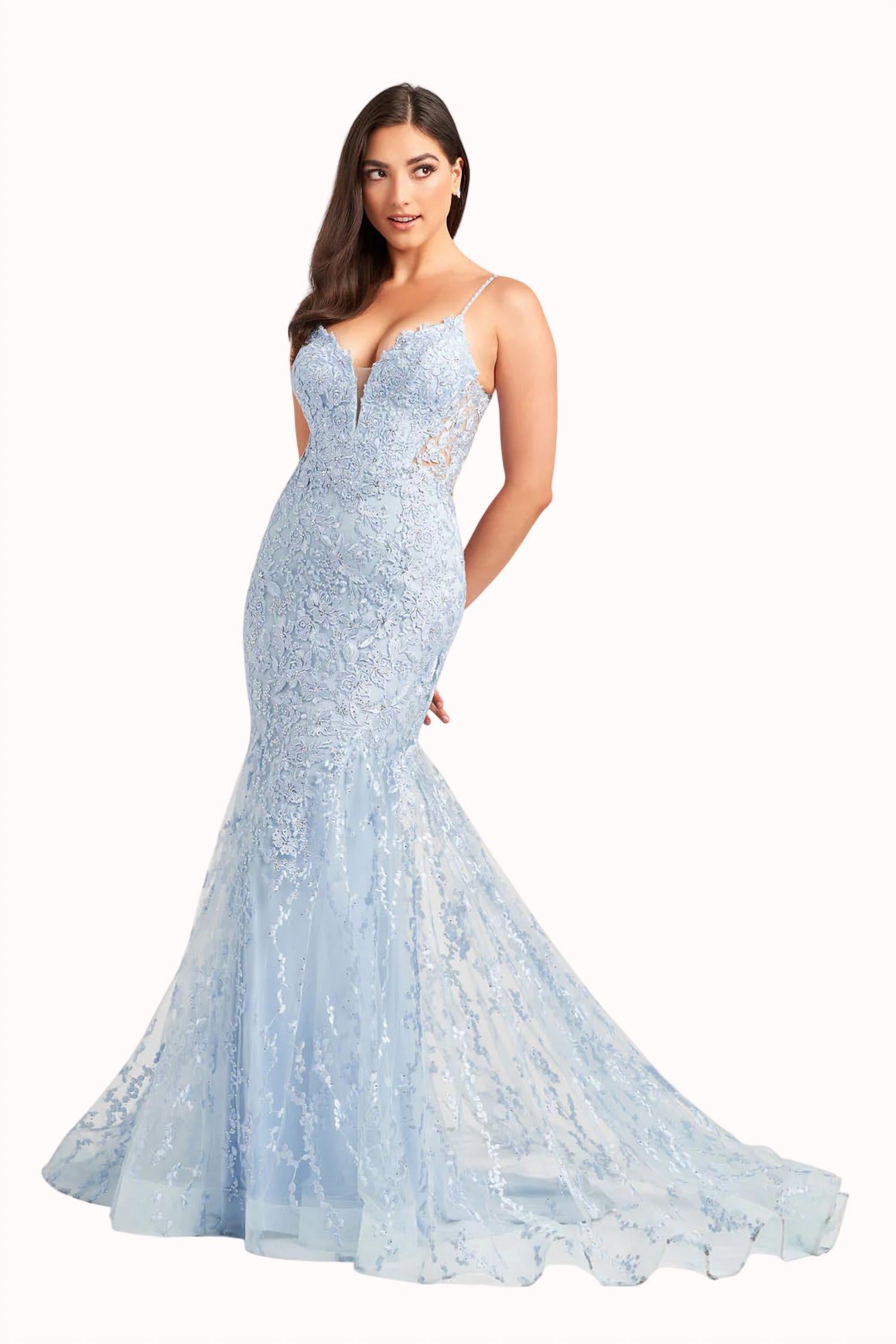 Ellie Wilde - Open Back Gown