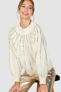 Style Usa - Sequin Detail Sweater