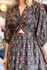 Meet Me In Santorini - Garden Maxi Dress