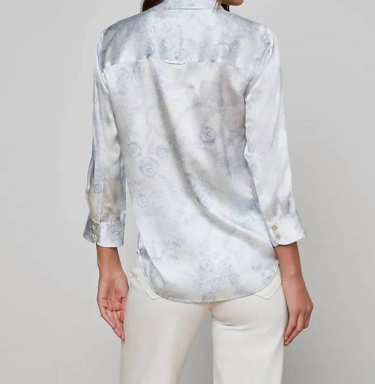 L'Agence - Dani 3/4 Sleeve Blouse