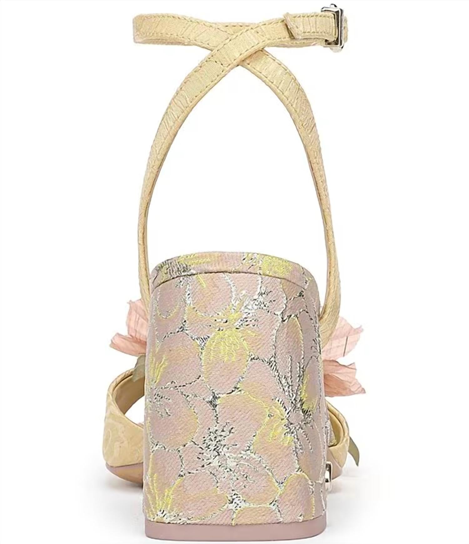 Circus.Ny - Women's Aria Flower Heel Sandal