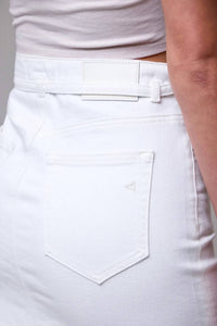 Hidden - Peyton High Rise Tie Mini Skirt