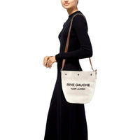 Saint Laurent - Women's Rive Gauche Leather Bucket Bag