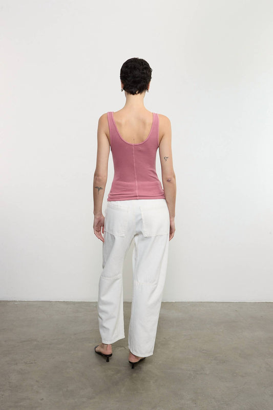 Enza Costa - STRETCH SILK KNIT TANK