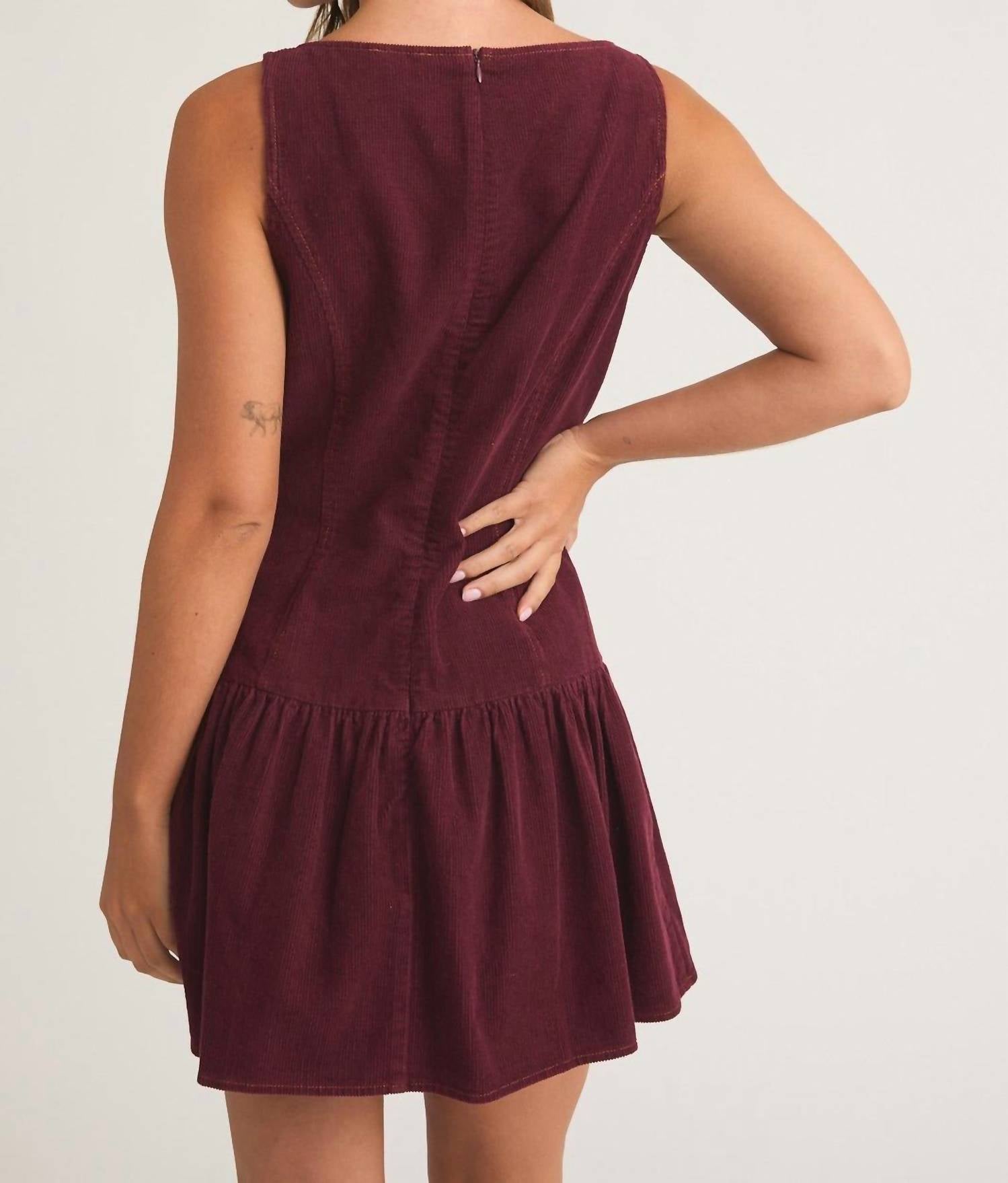 Le Lis - Low Waist Mini Dress
