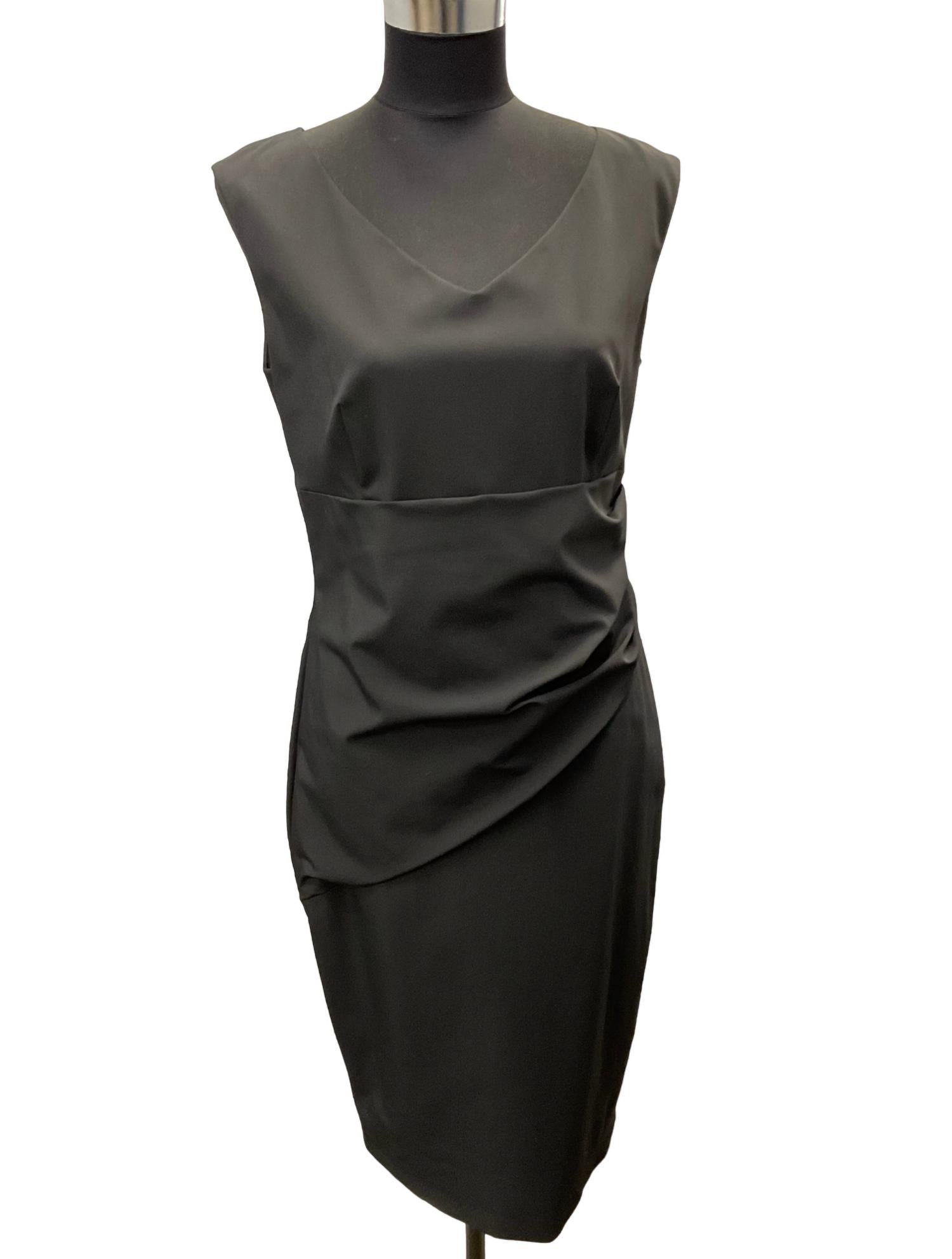 Nvsco - SLEEVELESS RUCHED COTTON STRETCH DRESS