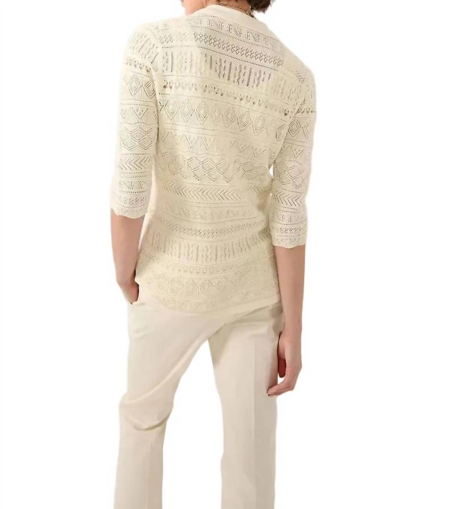 Barbara Bui - Open knit cardigan