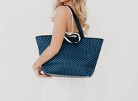 Pretty Simple - Women's Woven Tiffany Organizer Tote Bag