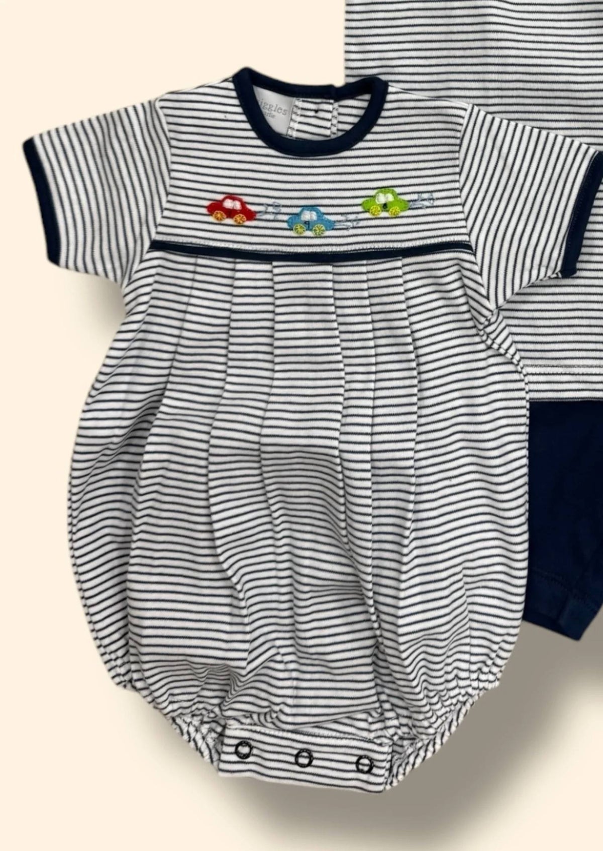 Squiggles - Boy's Bubble Romper