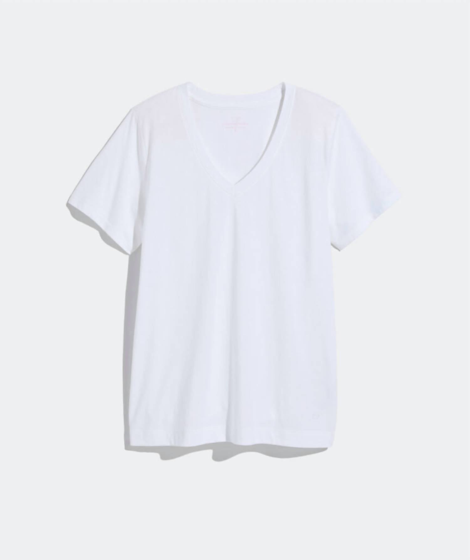 Vineyard Vines - Supima Jersey V-neck Tee