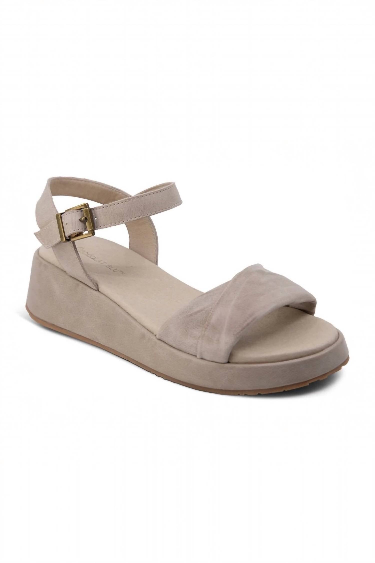 Chocolat Blu - Women's Elly Leather Sandal